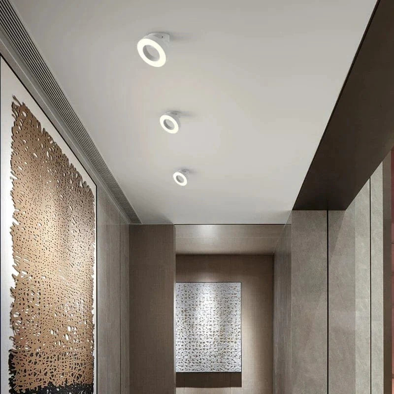 Adjustable Anti-Glare LED Ring Surface-Mounted Spotlight Norenza