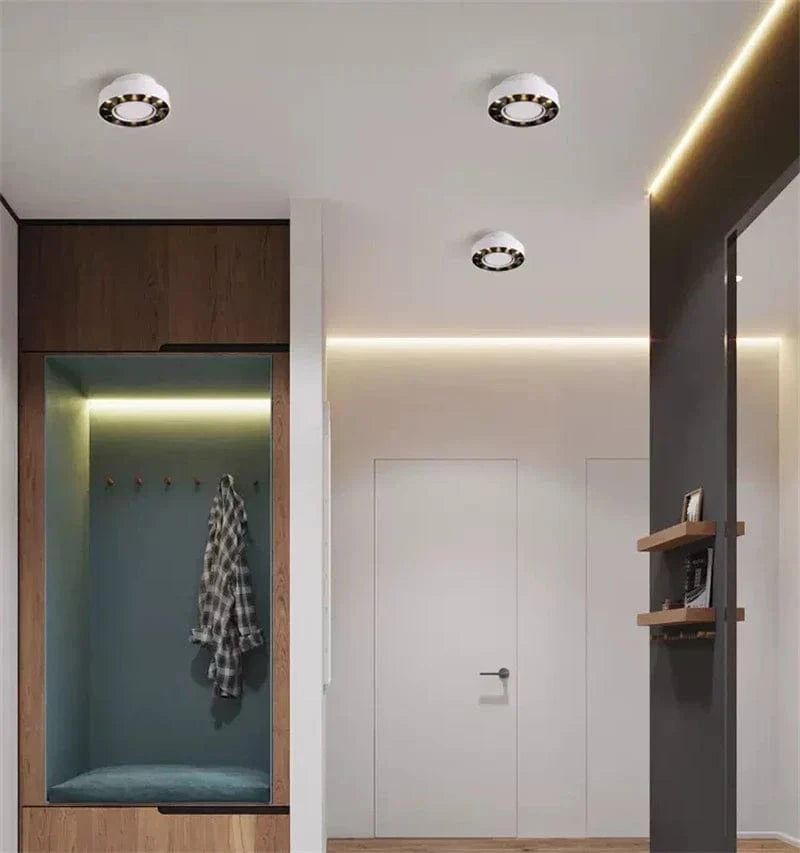 Adjustable Anti-Glare LED Ring Surface-Mounted Spotlight Norenza