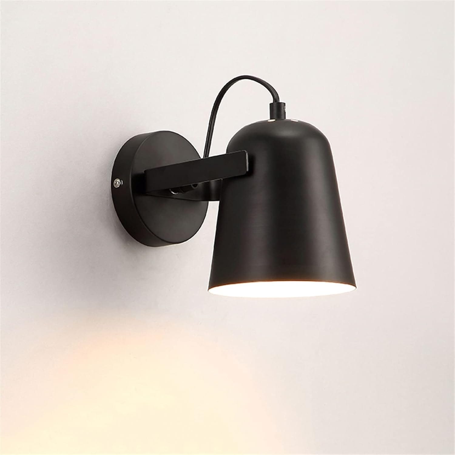 Adjustable Colorful Wall Sconce Black Norenza