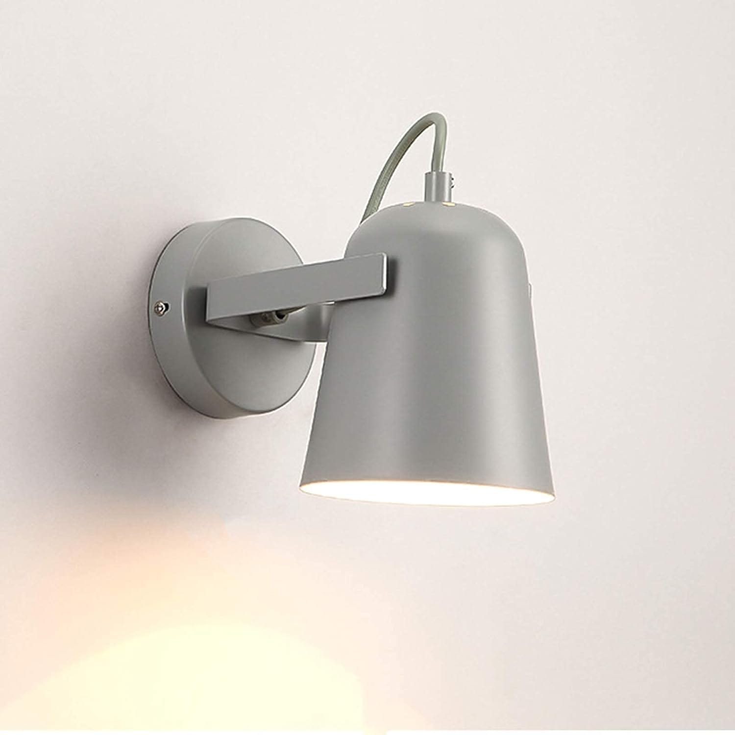Adjustable Colorful Wall Sconce Gray Norenza