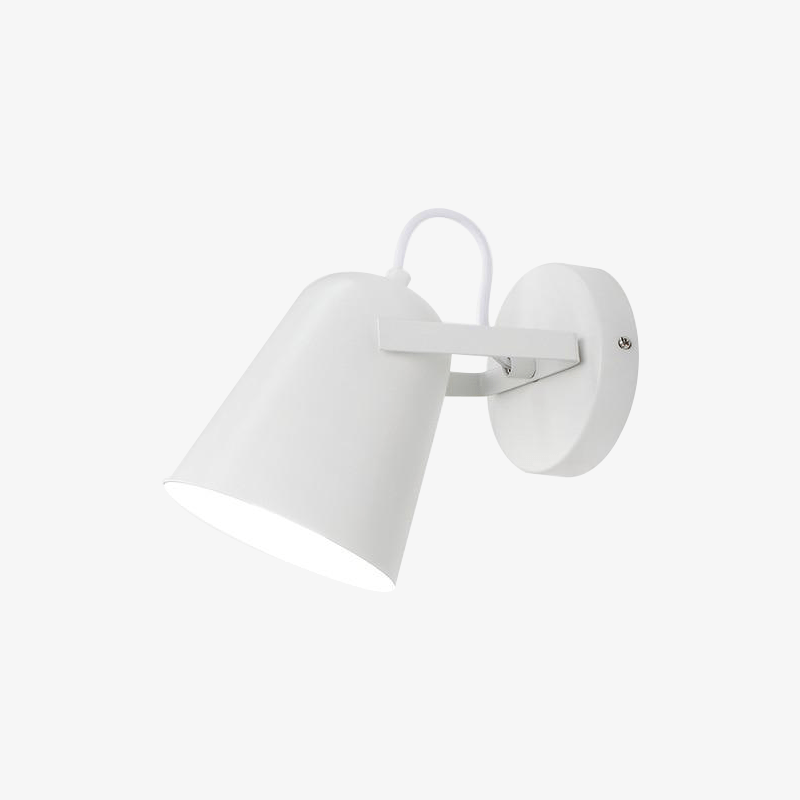 Adjustable Colorful Wall Sconce White Norenza