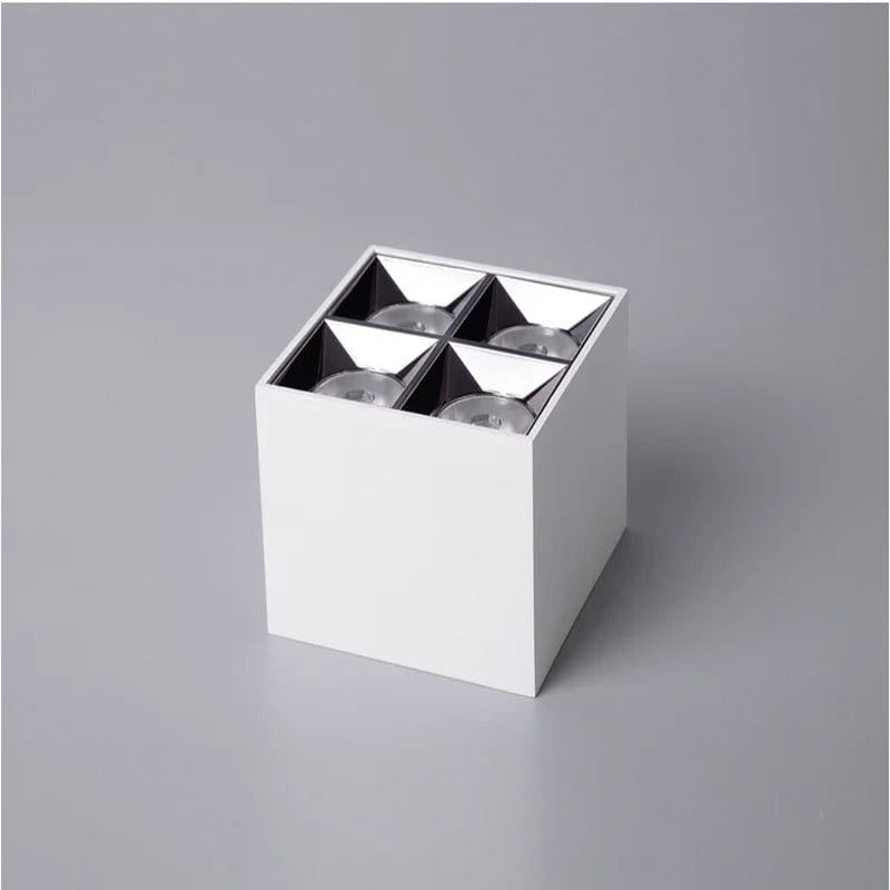 Adjustable LED COB Surface-Mounted Spot Light White / 4Led Norenza