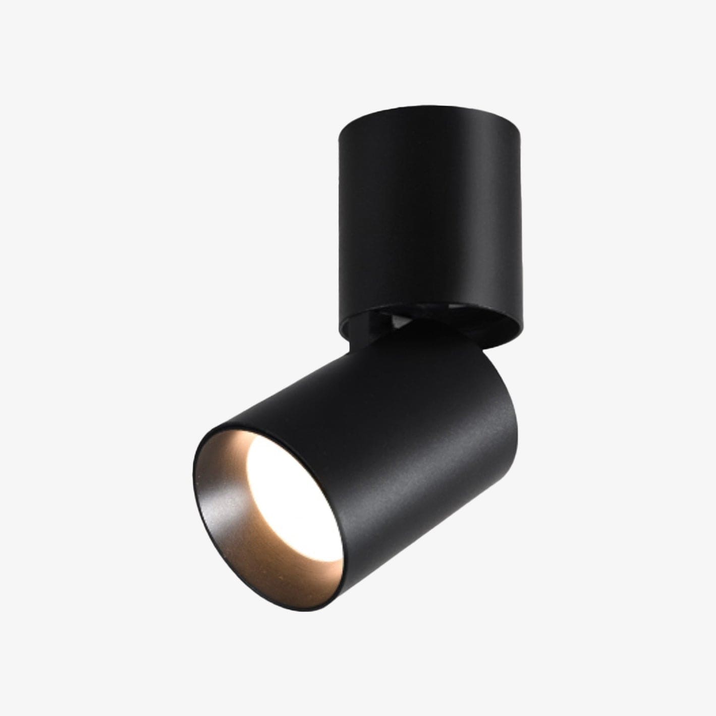 Adjustable LED Spotlights Cylinder Black Norenza
