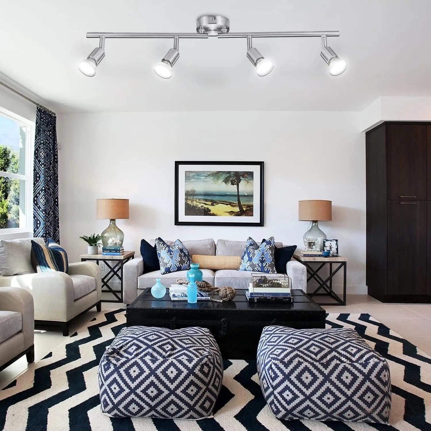 Adjustable Multi-Angle LED Ceiling Light Norenza