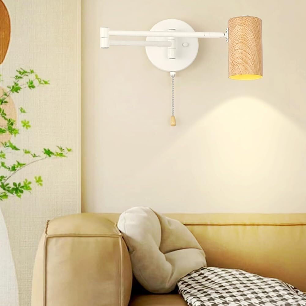 Adjustable Nordic Bedside Lamp for Reading and Study Norenza