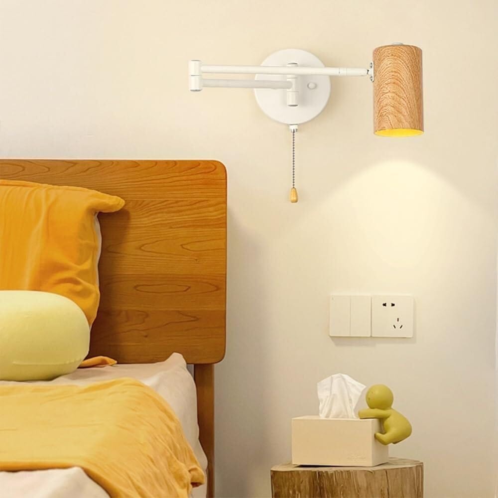 Adjustable Nordic Bedside Lamp for Reading and Study Norenza