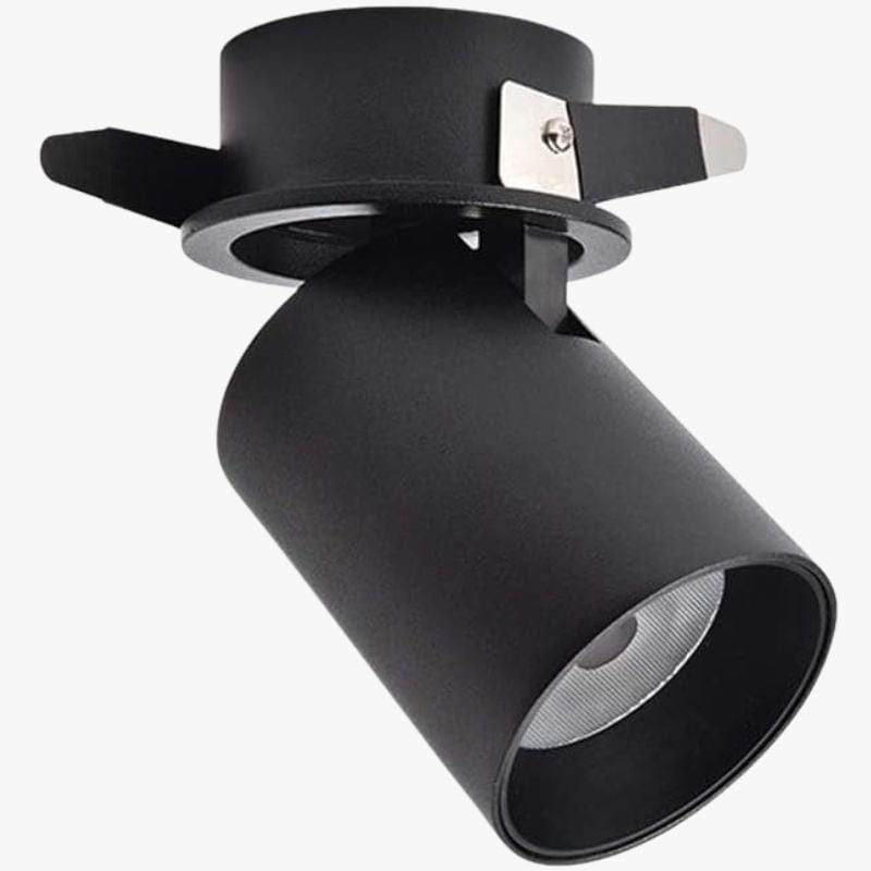 Adjustable Nordic Design LED Spotlight Black Norenza