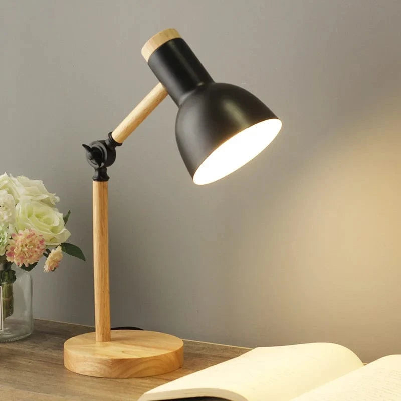 Adjustable Nordic Desk Lamp for Reading and Eye Protection Black Norenza