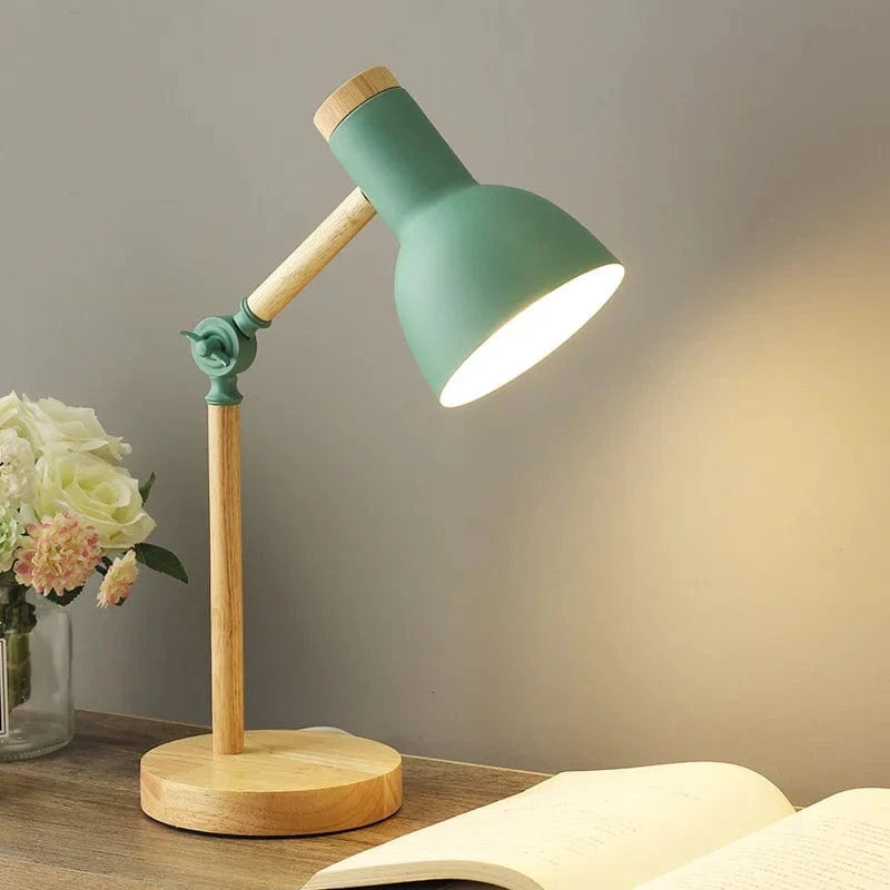 Adjustable Nordic Desk Lamp for Reading and Eye Protection Green Norenza