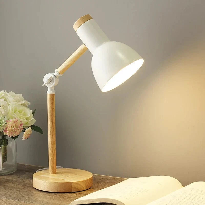 Adjustable Nordic Desk Lamp for Reading and Eye Protection White Norenza
