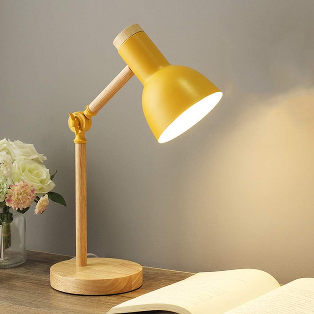Adjustable Nordic Desk Lamp for Reading and Eye Protection Yellow Norenza