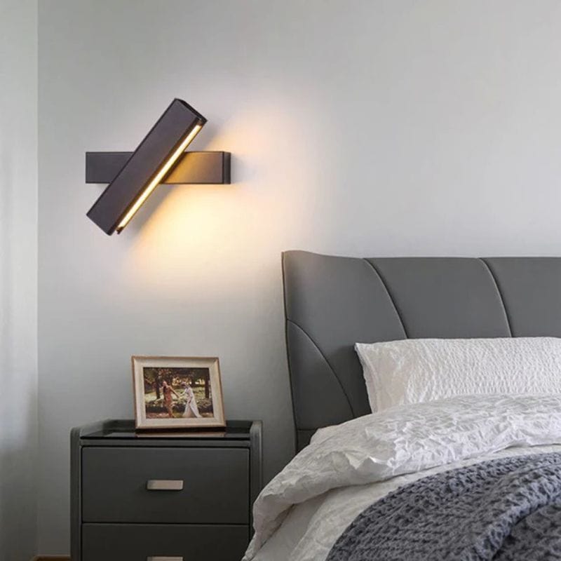 Adjustable Nordic Wooden LED Wall Lamp Norenza