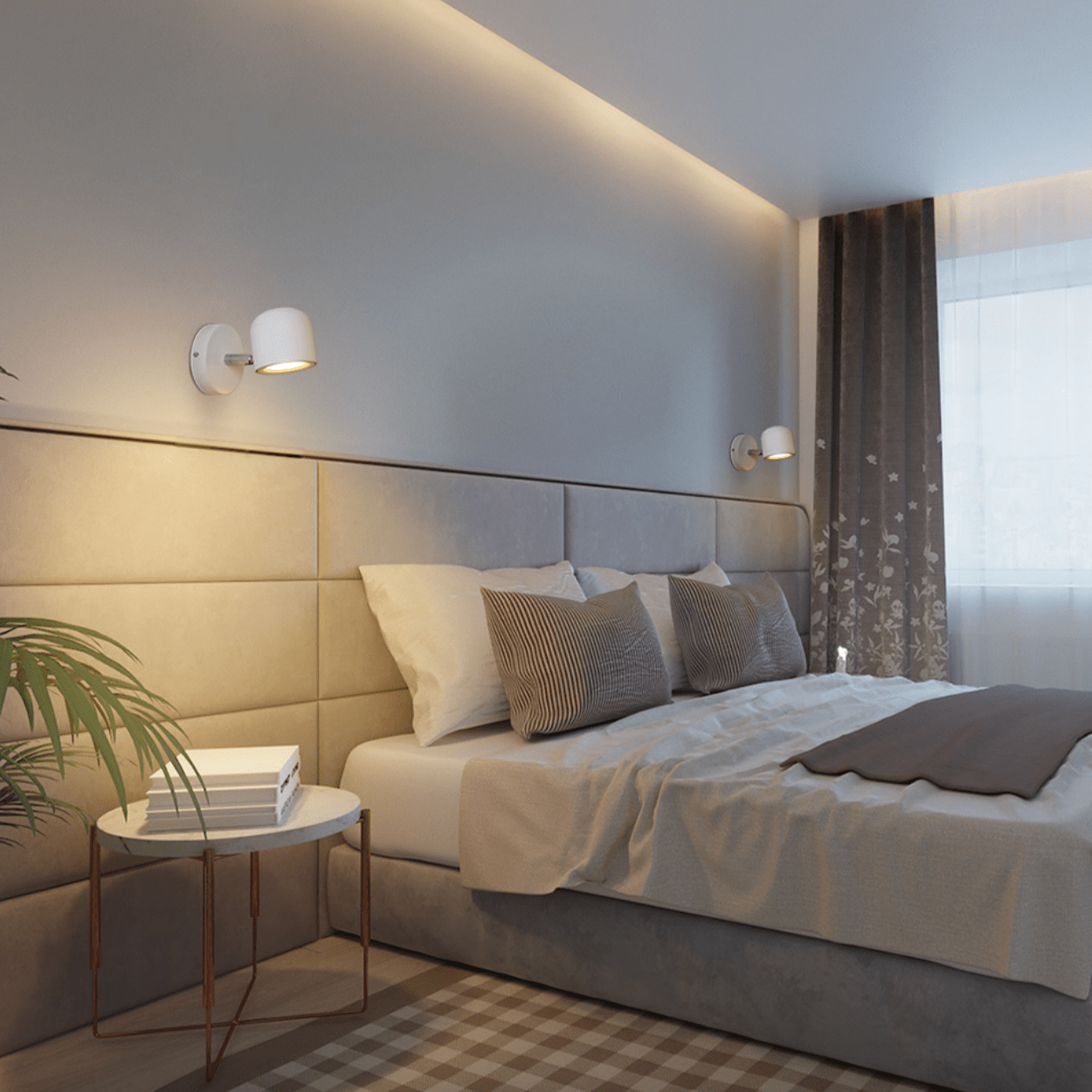 Adjustable Spotlight Wall Sconce Norenza