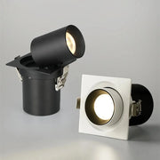 Adjustable Square LED Recessed Spotlight with Flexible Rotation for Home Norenza