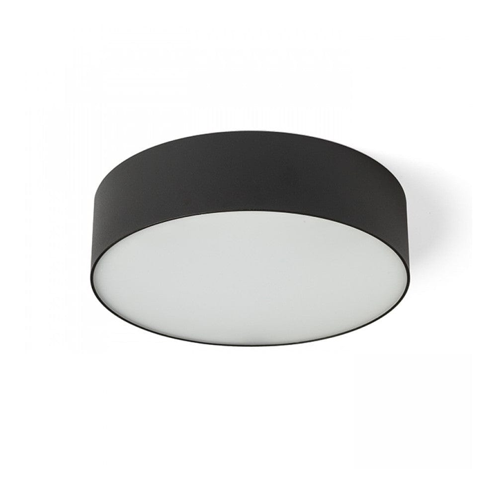 Adjustable Surface-Mounted LED Spotlight Black Norenza
