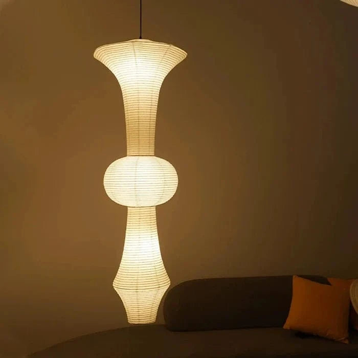 Akari Rice Paper LED Pendant Light - Modern Loft Home Decor Norenza