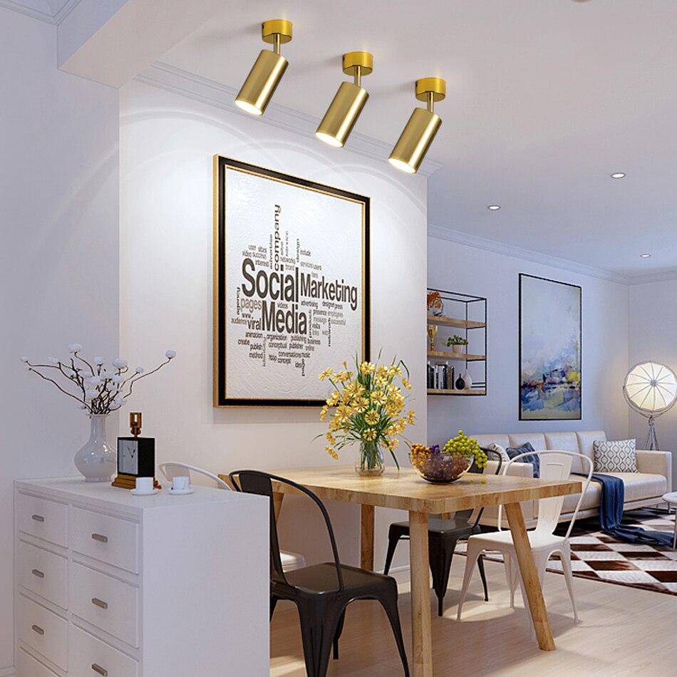 Aluminum Cylinder LED Spotlight Design Norenza