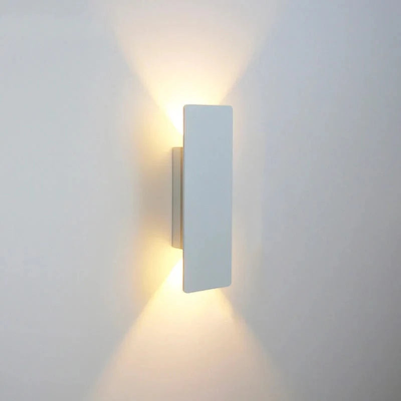 Aluminum Wall Sconce for Home Hallway White Norenza