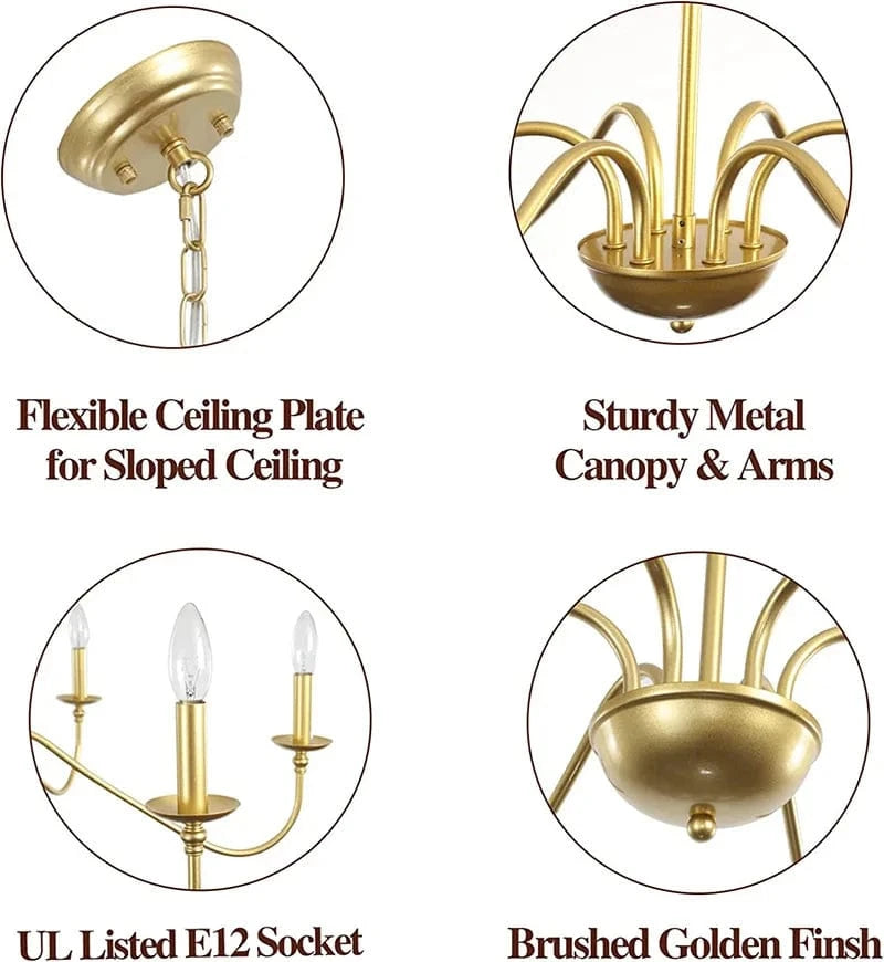 American Decorative Chandelier for Elegant Modern Interiors Norenza