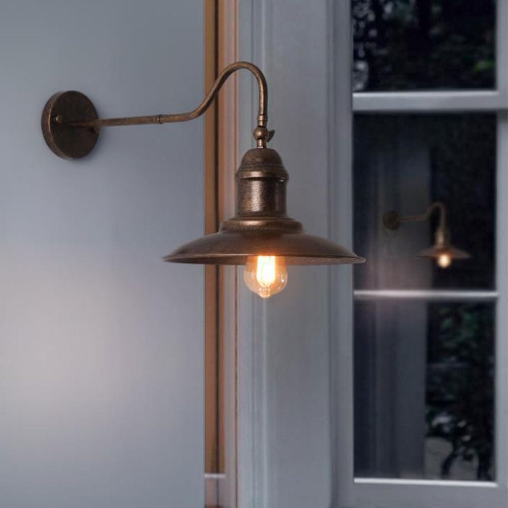 American Outdoor Industrial Wall Sconce Norenza