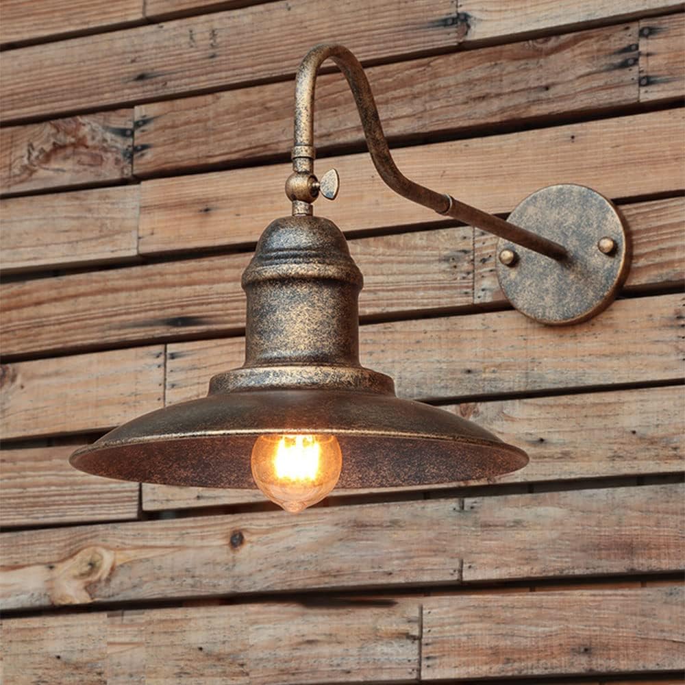 American Outdoor Industrial Wall Sconce Norenza