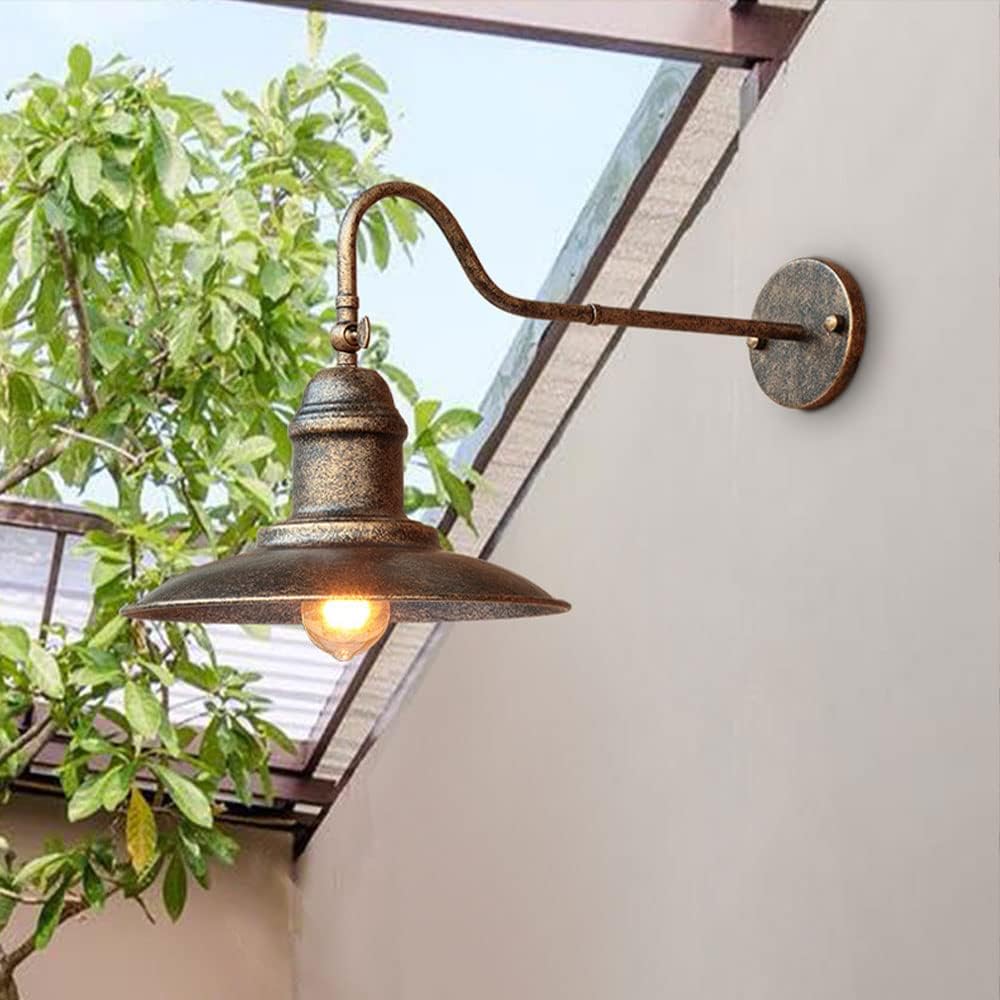 American Outdoor Industrial Wall Sconce Norenza