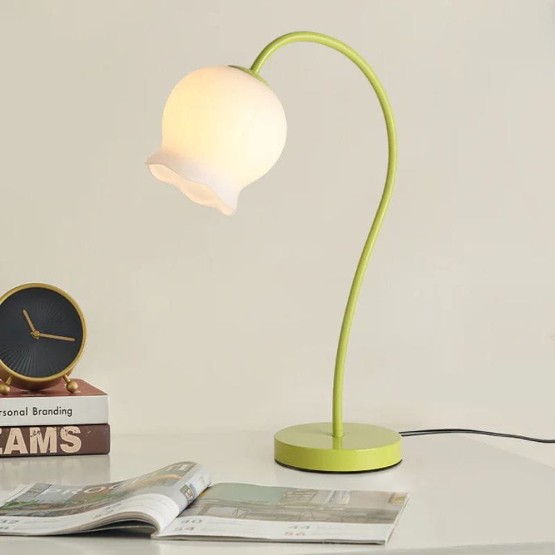 American Style Floral Pattern Bedside Lamp for Birthday Gift Norenza