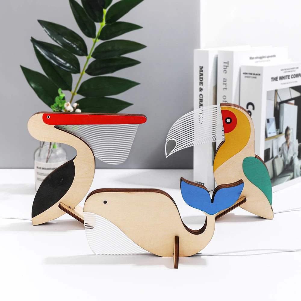 Kids' Animal Nightstand Lamp