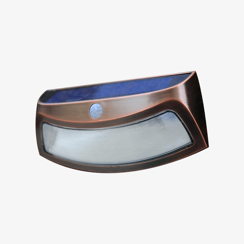 Vintage LED Solar Outdoor Wall Light