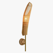 Vintage Wabi-Sabi Chinese Wall Sconce