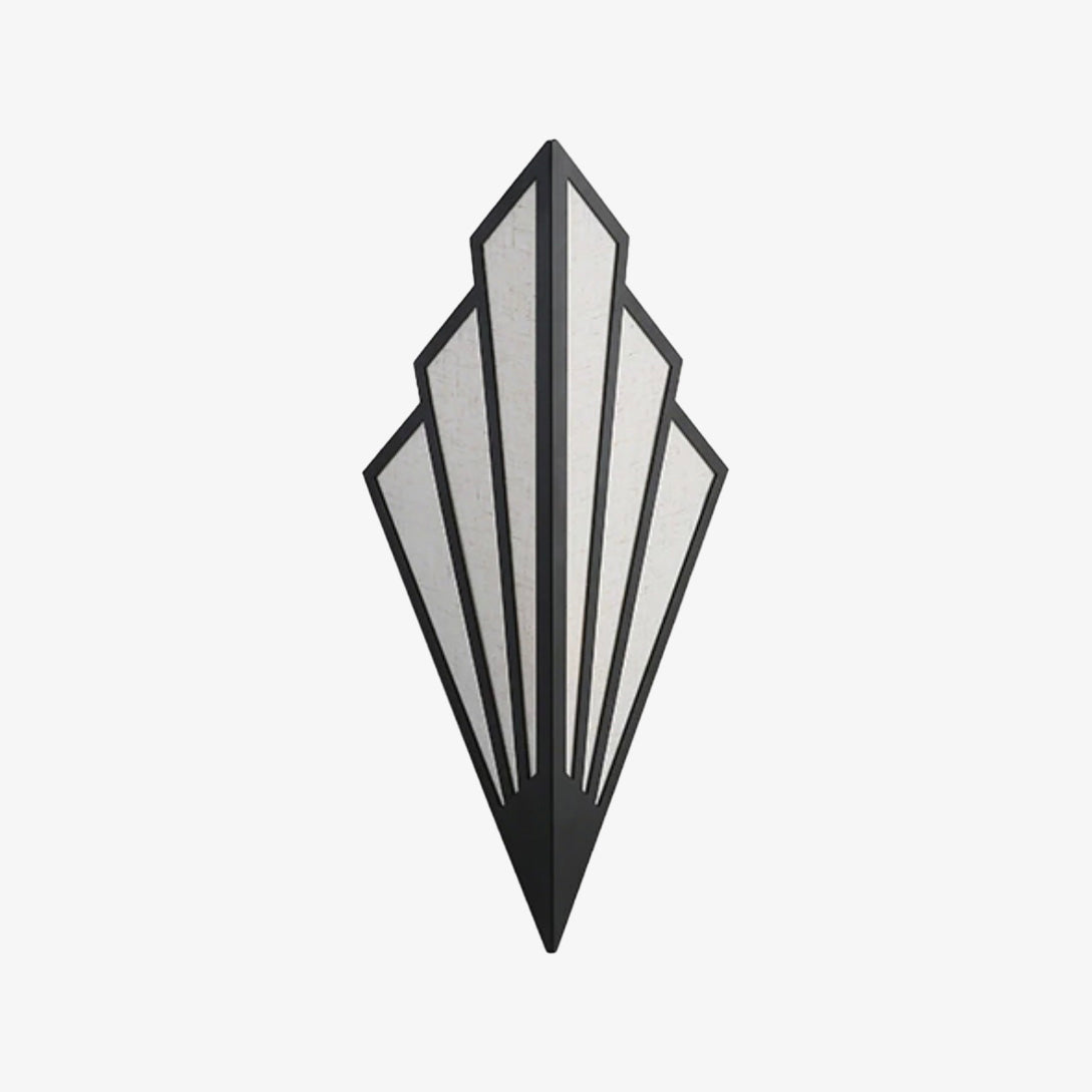 Colorful Triangular Metal LED Wall Sconce