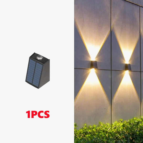 Outdoor LED Solar Wall Light