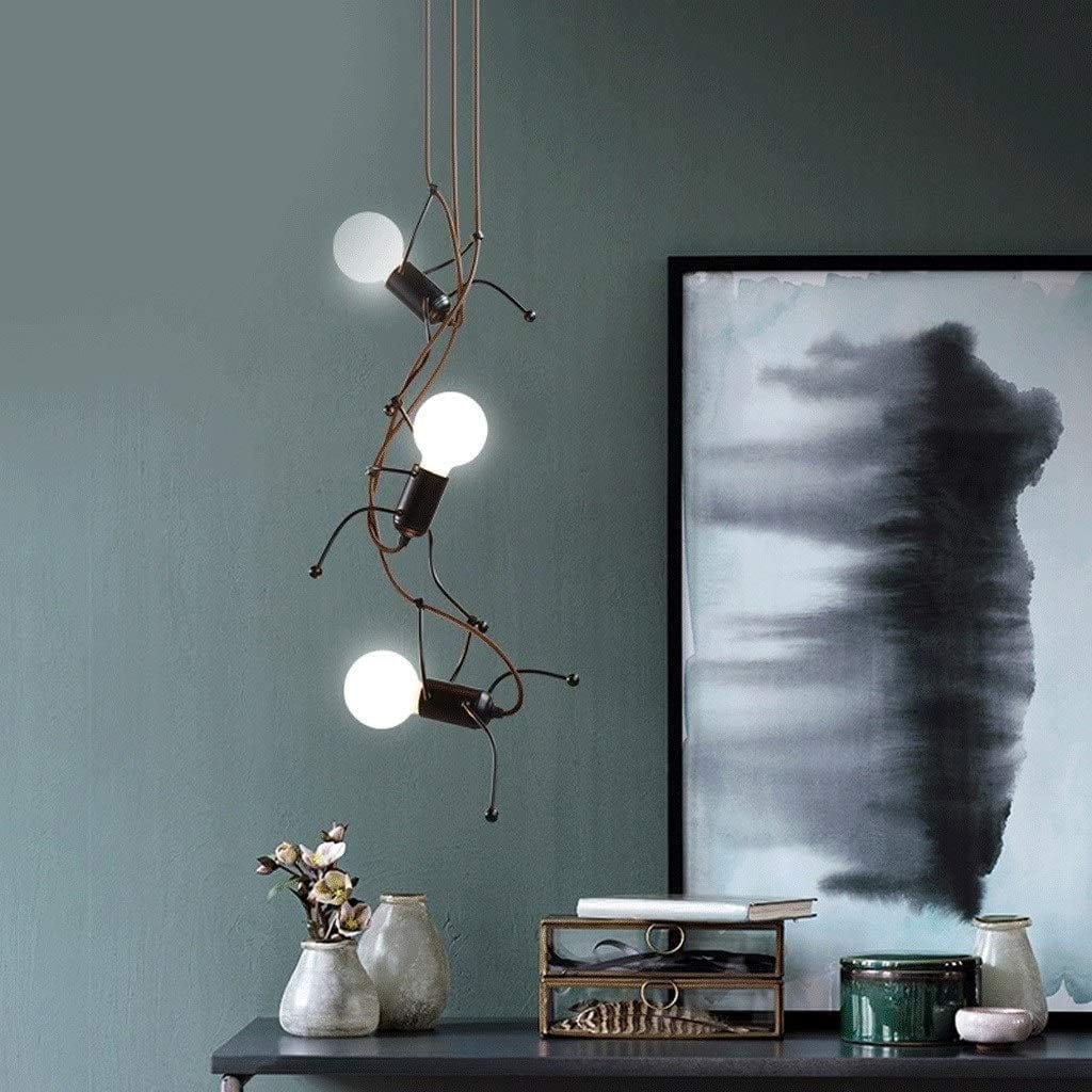 Black Man-Shaped Pendant Norenza