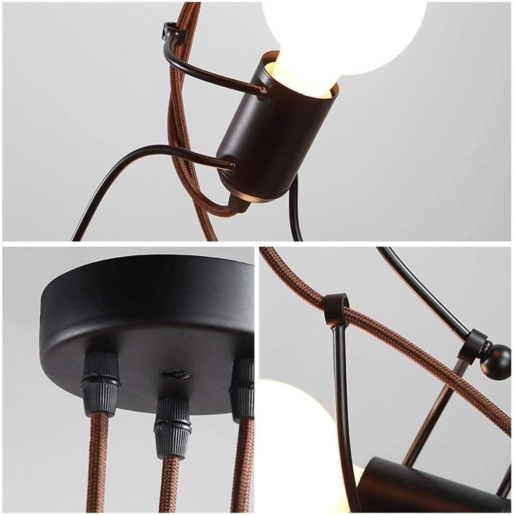 Black Man-Shaped Pendant Norenza