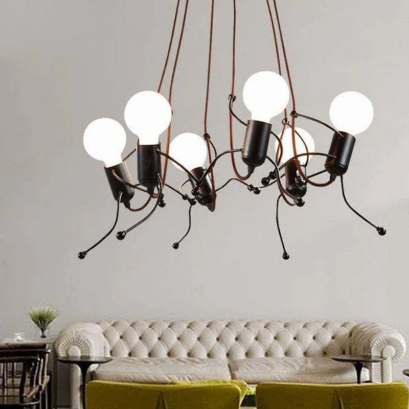 Black Man-Shaped Pendant Norenza