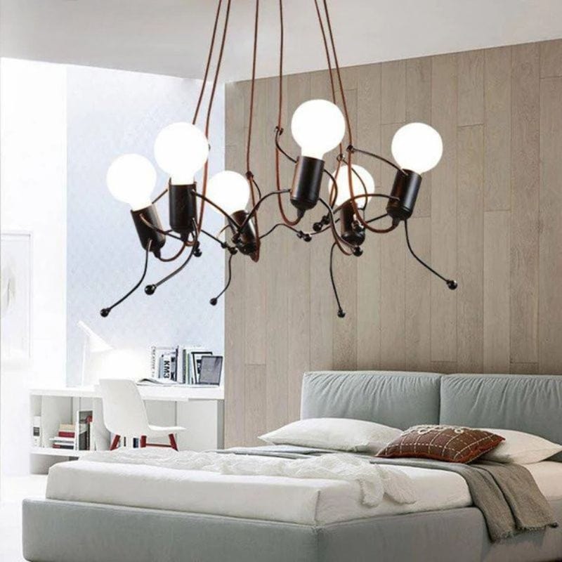 Black Man-Shaped Pendant Norenza