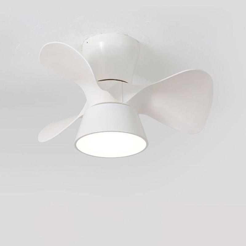 Bright Ceiling Fan with Remote Control and 6 Speeds White Norenza