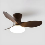 Bright Ceiling Fans with Remote Control and Dimming Feature Walnut Norenza