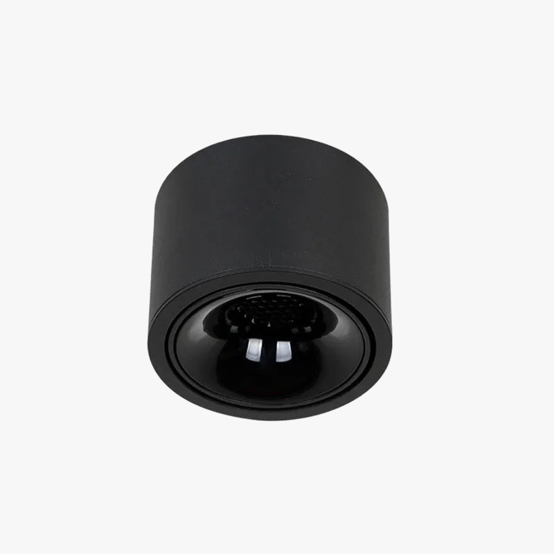 Bright LED COB Ceiling Spotlight Black Norenza