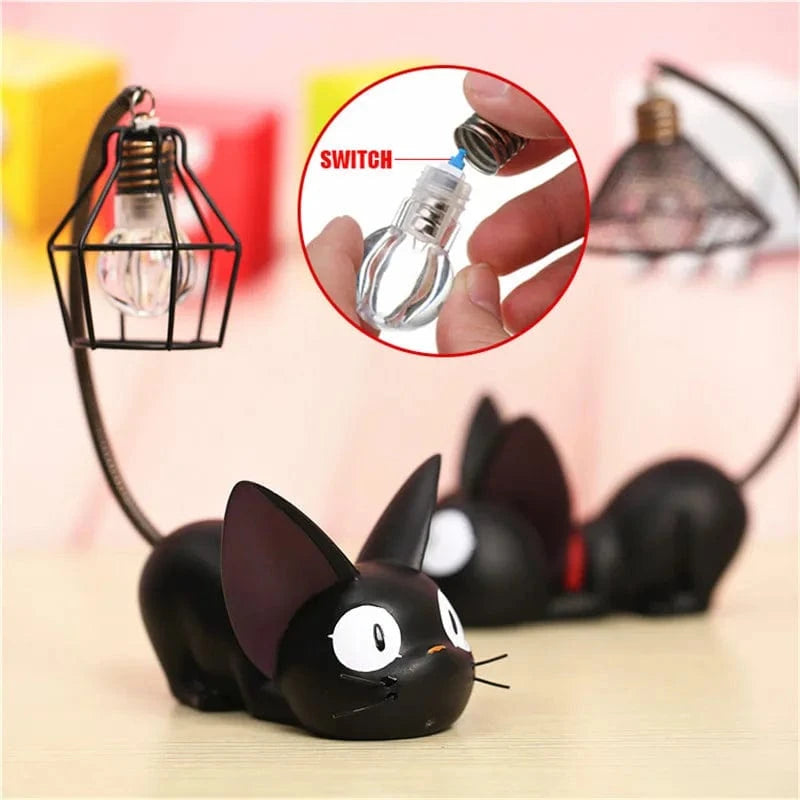 Cat-Shaped LED Desk Lamp and Night Light for Kids Norenza