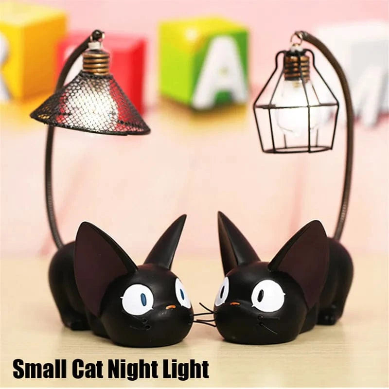 Cat-Shaped LED Desk Lamp and Night Light for Kids Norenza