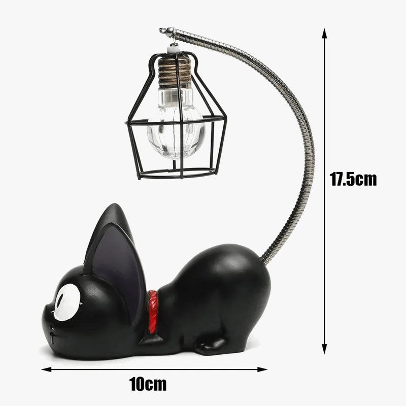 Cat-Shaped LED Desk Lamp and Night Light for Kids Norenza