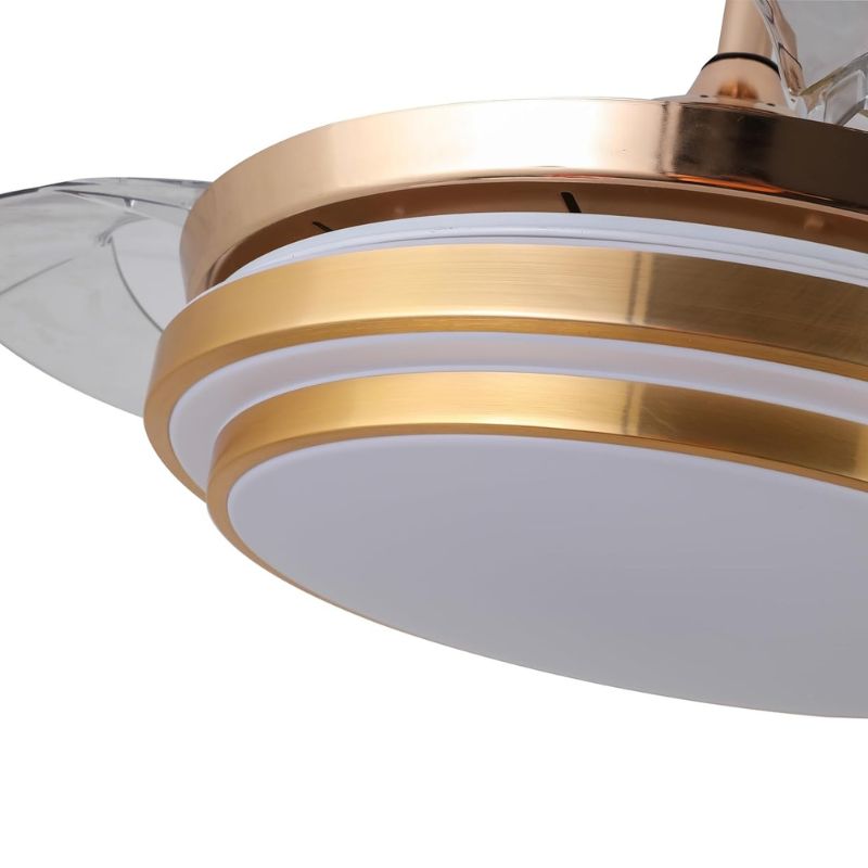 Modern Ceiling Fan with Lights and Remote Control