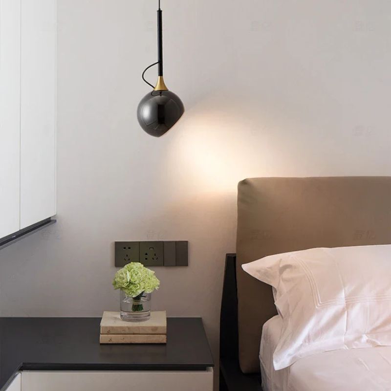 lampe de chevet magnétique moderne et minimaliste réglable