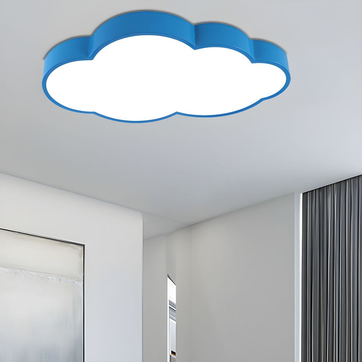 Children's Cloud-Shaped Ceiling Light in Various Sizes and Colors Norenza