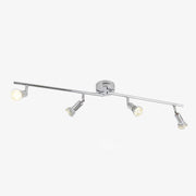Chrome LED Spot Bar Ceiling Light for Indoor Use 4 lights Norenza