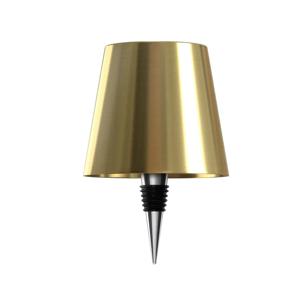 Classic Bottle Lamp Gold Norenza