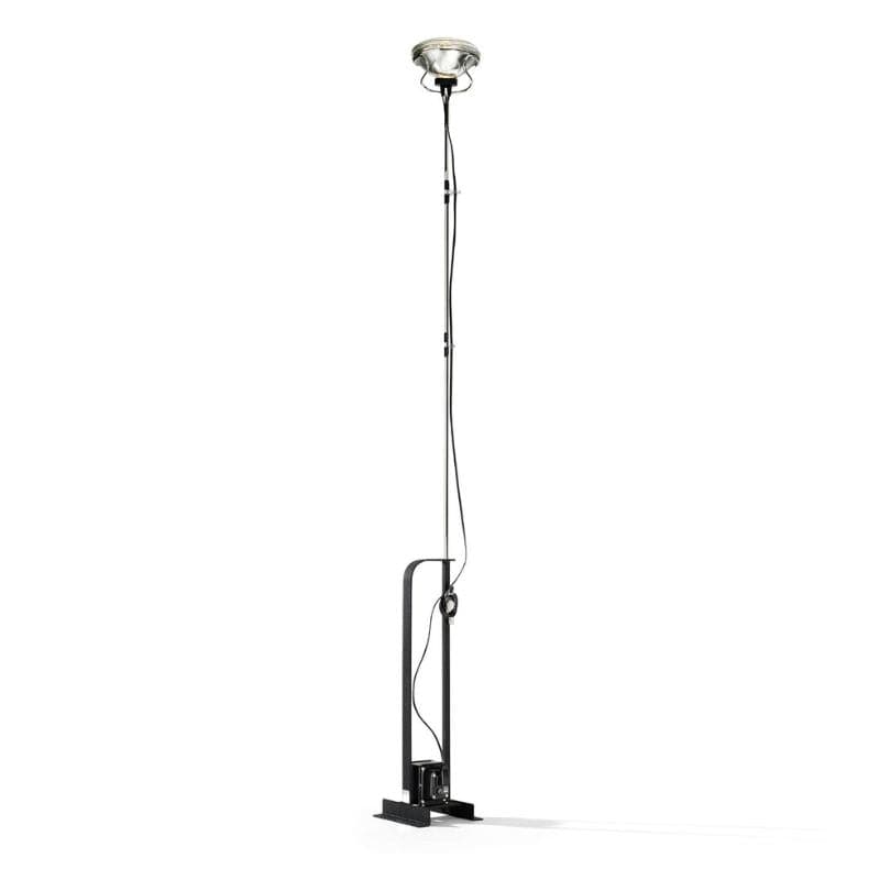 Classic Italian Floor Lamp for Modern Decor Black Norenza
