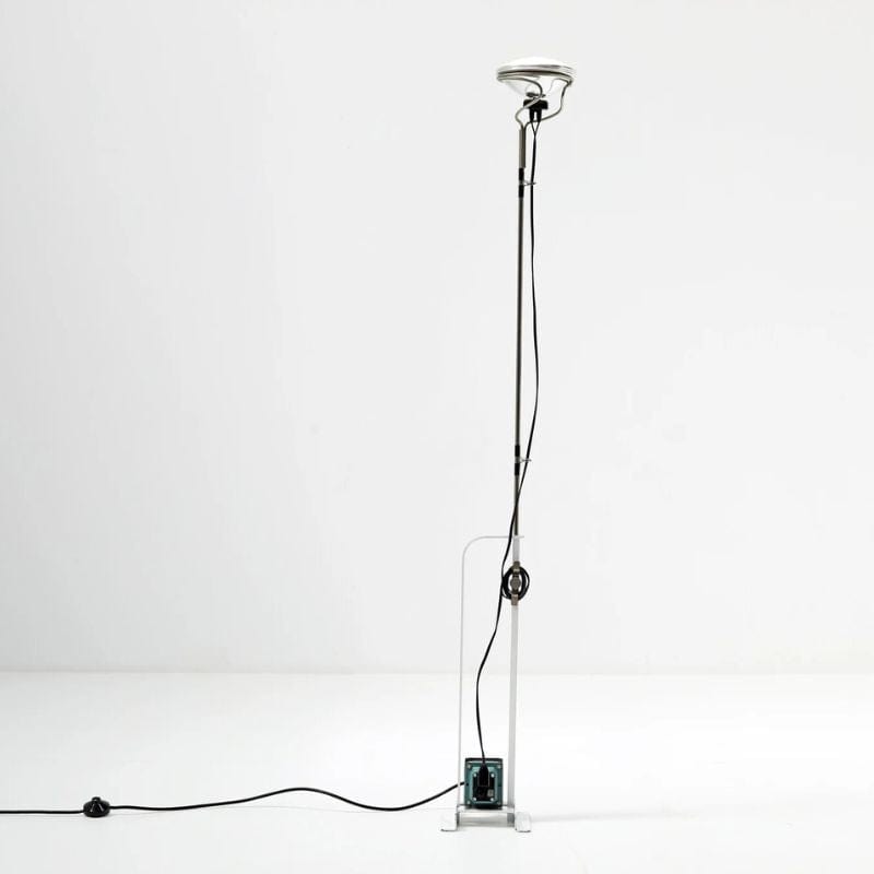 Classic Italian Floor Lamp for Modern Decor White Norenza