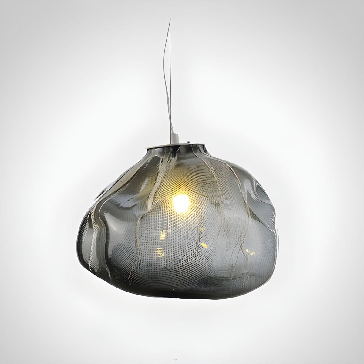 Cloud Design Glass Nordic Pendant Light Gray / 8" (20 cm) Norenza